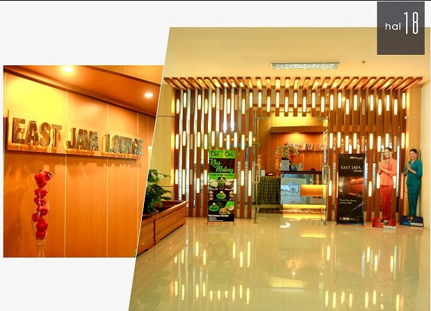 Interior Lounge Bandara Abdurrahman Saleh